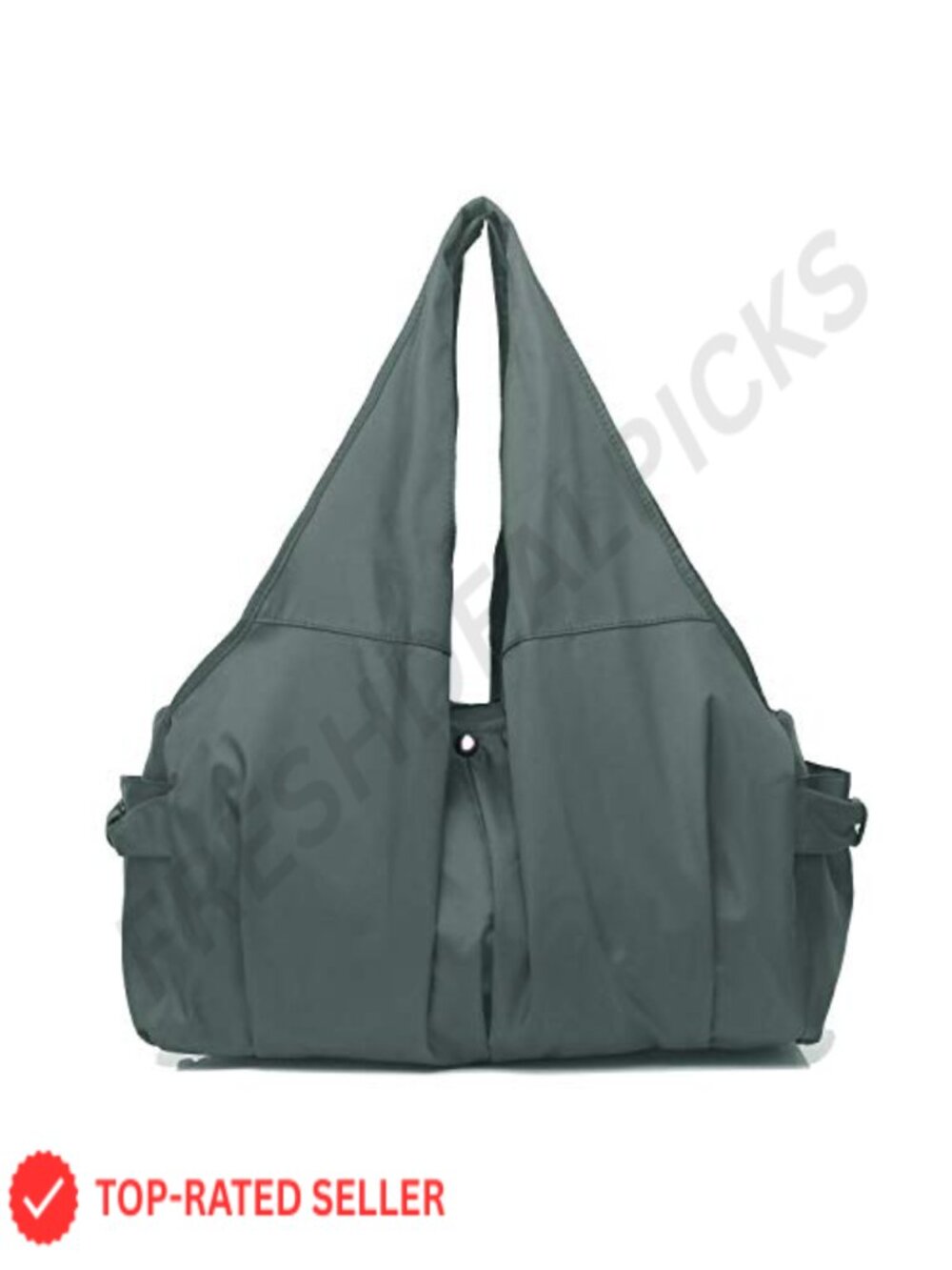 Large Capacity Waterproof Nylon Hobo Shoulder Bag for Work Travel